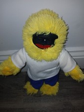 Honey Monster Soft Plush Feed the Fun Sugar Puffs 12" Collectible Toy Vintage