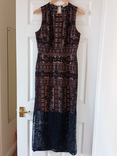 Miss selfridge black maxi - miss,