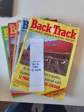 Back Track - Historical Railway Journal - Complete year 1987, Great Condition