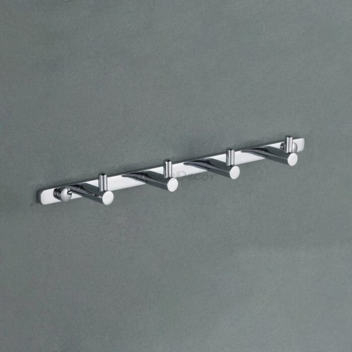 Chrome brass bathroom towel - bathroom,