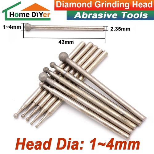 Diamond ball burr - ball, grinding