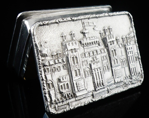 Sterling silver castle top - sterling,