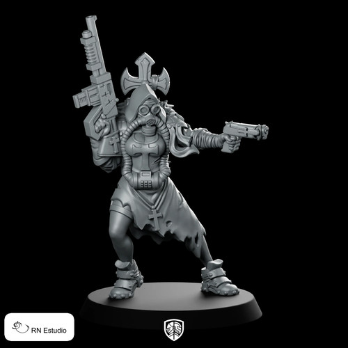 Wasteland new faith miniature - faith,