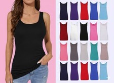 WOMENS SCOOP NECK SLEEVELESS