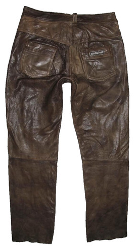 Motodress mens leather jeans - leather,