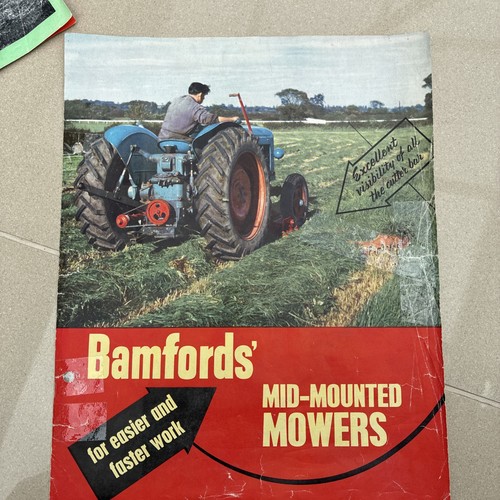 Bamford mid mounted - mounted, tractor