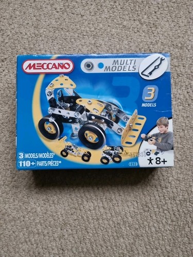New meccano model kit build - meccano,