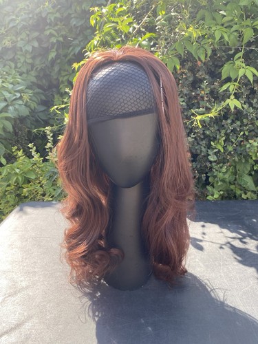 Wig hairpiece brown - wig., 3/4