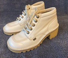 Kickers Platform Heel Boots