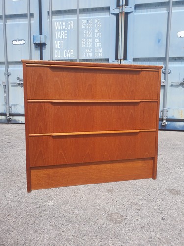 Mid century teak chest - mid, of