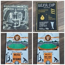 Wolverhampton Wanderers Wolves Football Vintage Memorabilia