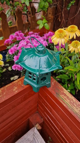 Vintage green cast iron - green,