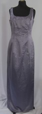 NEW Tagged Romantica Purple Sleeveless Bridesmaid Dress Floral Design Size 16