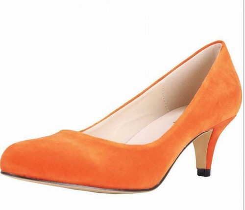 Womens ladies mid kitten - mid,