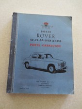 Original 1949 - 1959 Rover 60
