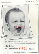 WW2 VIROL Infants' Tonic Food