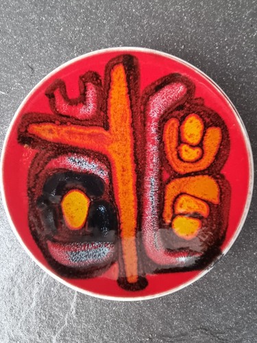 Poole pottery delphis pin - pottery,