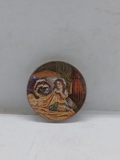 Small Size Prattware Pot Lid