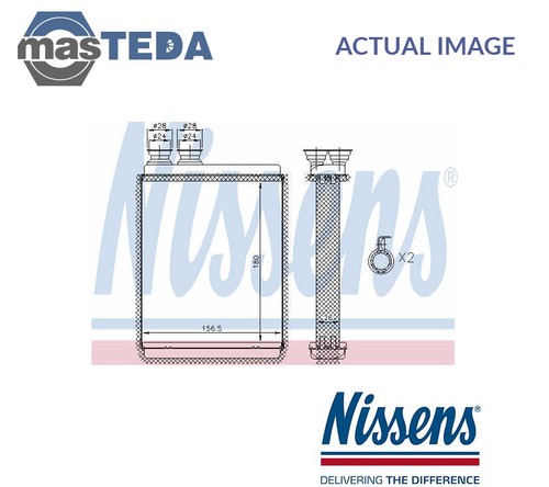 72986 heater radiator - heater,