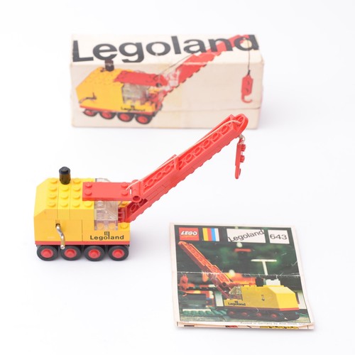 Lego mobile crane 643 with - 643,