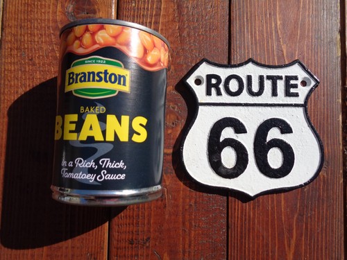 Dinky size route - 66, metal