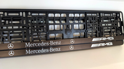 Car number plate frame - number,