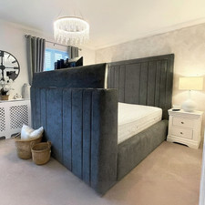 Luxury TV Bed | Upholstered