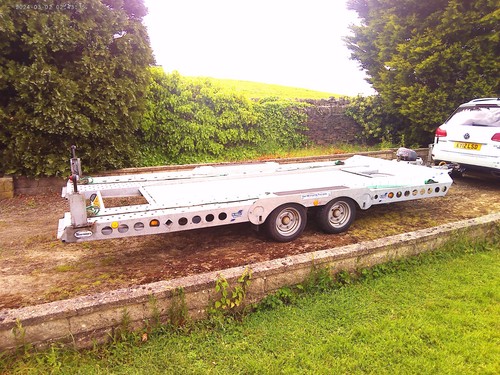 Car transporter trailer - car, ct177
