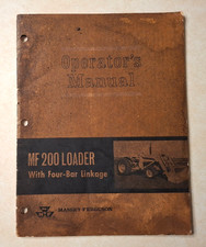 Massey Ferguson MF 200 Loader