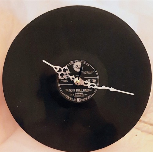 Handmade vinyl record - by,