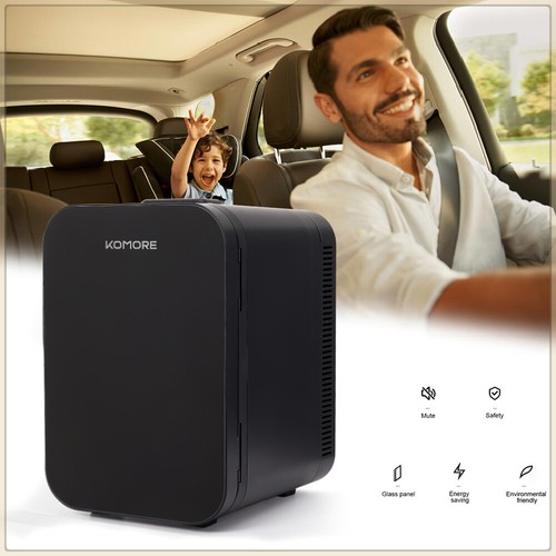 Portable mini fridge 20l table - portable,