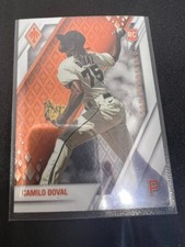 Camilo Doval Rookie 2022 Panini Chronicles Luminance Baseball # 9