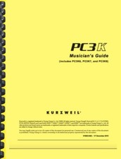 Kurzweil PC3K6 PC3K7 PC3K8