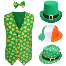 ADULTS 3 PIECE IRISH COSTUME