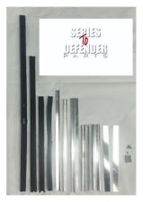 Land Rover Series 3 Full Glazing Channel Kit for Door Top with fixing Screws