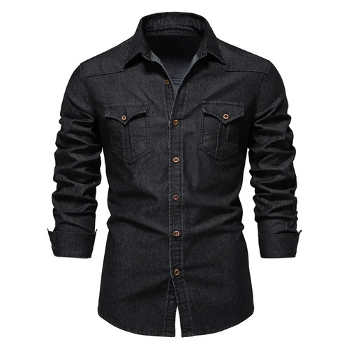 Slim fit casual - shirt, elastic