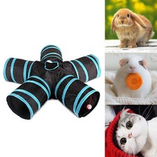 Pop Up 5 Way Pet Cat Tunnel
