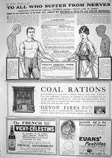Old 1918 Health Coal Devon