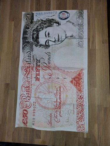 Bank england tea - of, towel