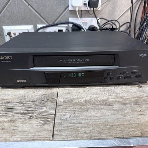 Matsui vx1108 vhs - vhs, vcr
