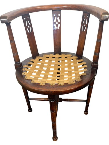 Antique wood round backed - antique, round-backed