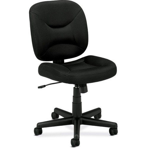 Black task office chair - black,