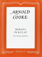 Sonata in B Flat for Clarinet and Piano-Arnold Atkinson Cooke