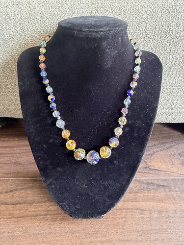Murano glass necklace - murano,