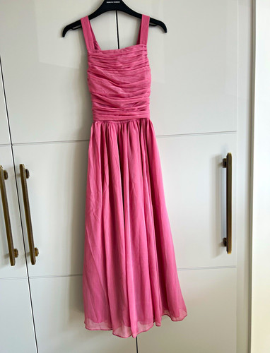 Showpo pink chiffon maxi dress - maxi,