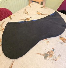 PROLITE Back Relief Lightweight / Thin Saddle Half Pad In Black (Full size)