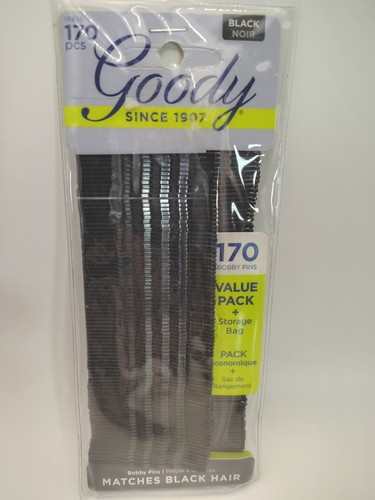 Goody black bobby pins 170 - 170, pcs