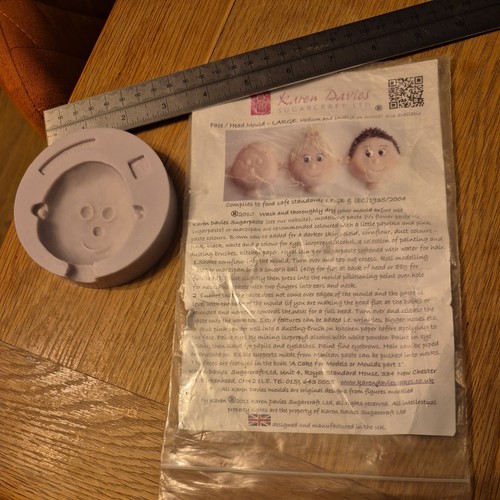 Karen davies face head mould - head,
