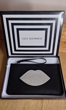 LULU GUINNESS Silver Glitter