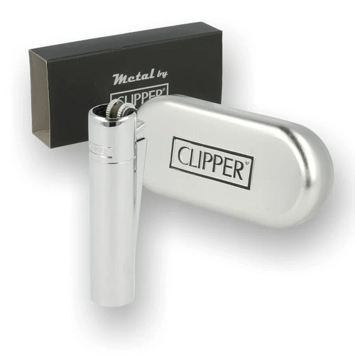Metal clipper refillable - metal, gas